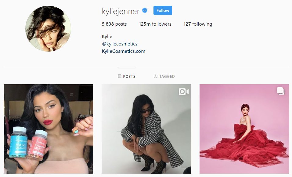 kylie jenner instagram 