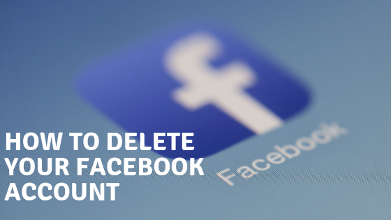 how to delete facebook