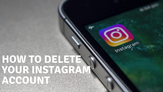 how to delete instagram