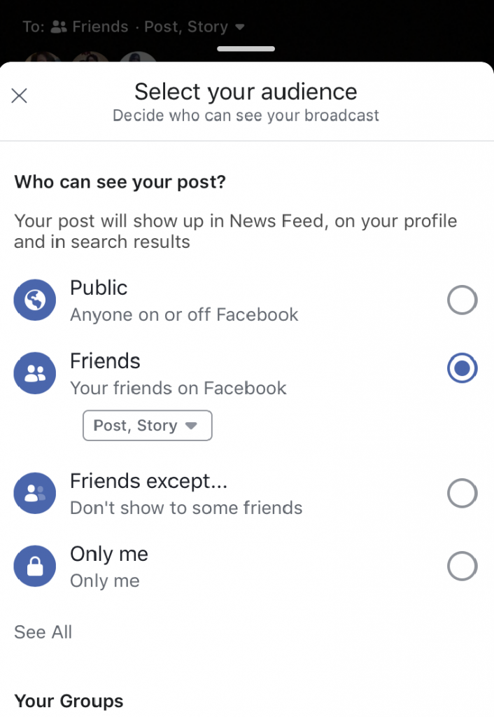 facebook live stream 