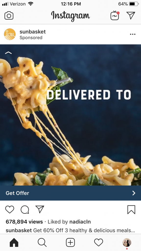 video ad instagram