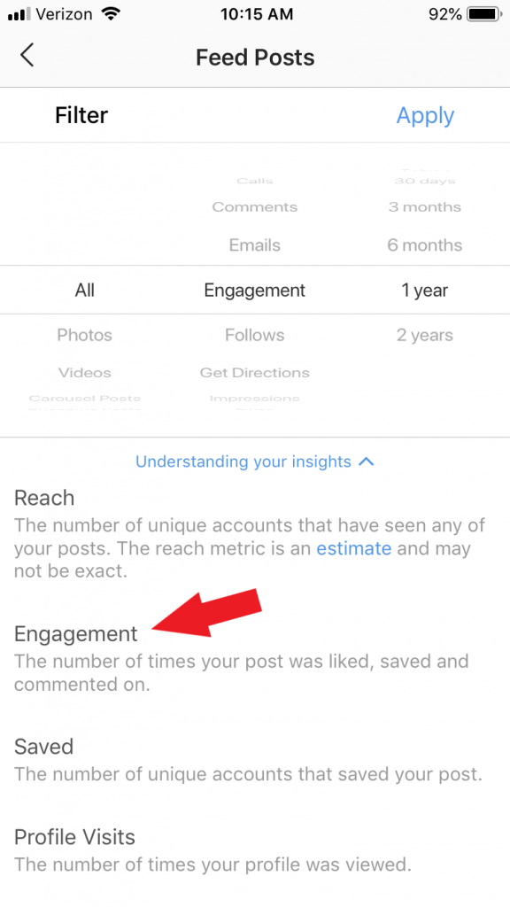 instagram engagement rate