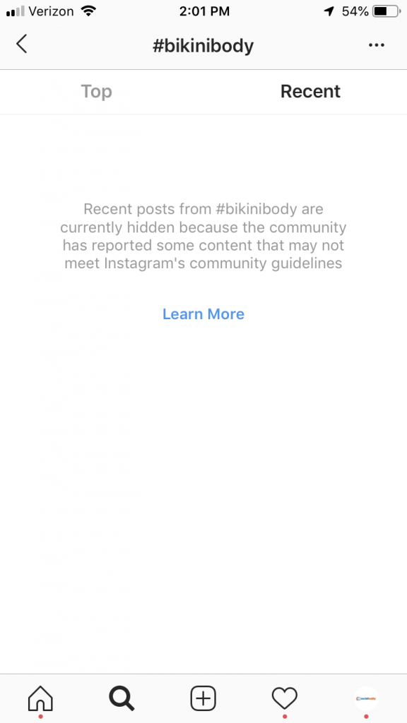 banned instagram hashtags