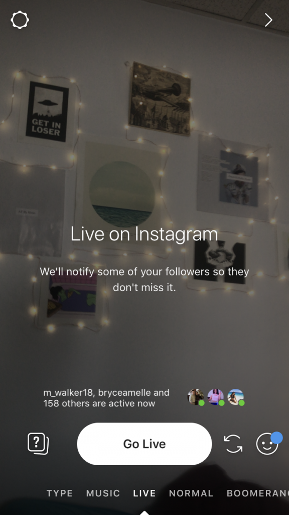 how to live stream on instagram